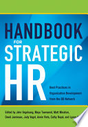 Handbook for strategic HR : best practices in organization development from the OD network /