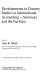 Developments in country studies in international accounting : Americas and the Far East /