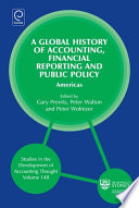A global history of accounting, financial reporting and public policy : Americas /