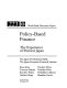 Policy-based finance : the experience of postwar Japan /