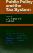 Public policy and the tax system /