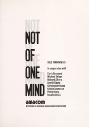 Not of one mind /