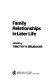 Family relationships in later life /
