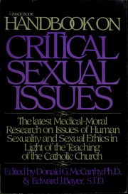 Handbook on critical sexual issues /