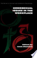 Homosexual issues in the workplace /