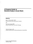 A program guide to doctoral studies in social work /