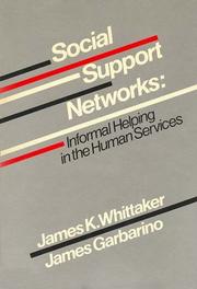 Social support networks : informal helping in the human services /