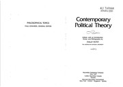 Contemporary political theory /