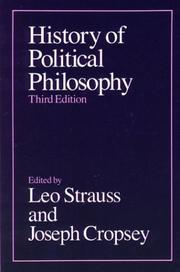 History of political philosophy. /