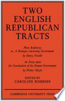 Two English republican tracts /