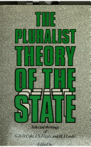 The Pluralist theory of the state : selected writings of G.D.H. Cole, J.N. Figgis, and H.J. Laski /