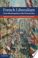 French liberalism from Montesquieu to the present day /