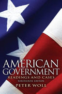 American government : readings and cases /