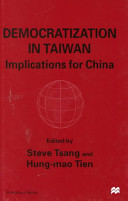 Democratization in Taiwan : implications for China /