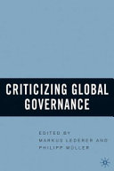 Criticizing global governance /