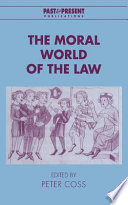 The moral world of the law /