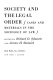 Society and the legal order : cases and materials in the sociology of law /