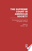 The Supreme Court in and of the stream of power /