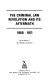 The Criminal law revolution and its aftermath, 1960-1971,