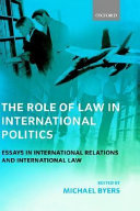 The role of law in international politics : essays in international relations and international law /