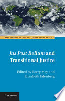 Jus post bellum and transitional justice /