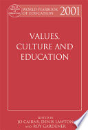 Values, culture and education /