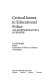 Critical issues in educational policy : an administrator's overview /