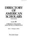 Directory of American scholars.
