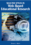 Selected styles in web-based educational research /