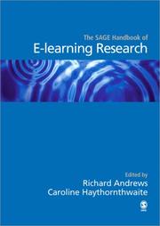 The Sage handbook of e-learning research /