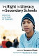 The right to literacy in secondary schools : creating a culture of thinking /
