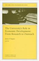 The University's role in economic development : from research to outreach /