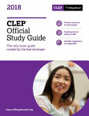 CLEP official study guide 2018 : college-level examination program /