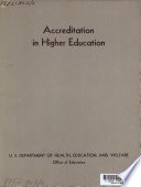 Accreditation in higher education,