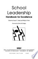 School leadership : handbook for excellence /