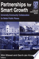 Partnerships for smart growth : university-community collaboration for better public places /