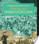 Policies for diversity in education /