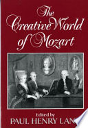 The creative world of Mozart /