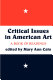 Critical issues in American art : a book of readings /