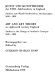 Kunst und Kunsttheorie des XVIII. Jahrhunderts in England : Studien zum Wandel ästhet. Anschauungen, 1650-1830 = art and art theory in eighteenth century England : Studies in the change of aesthetic concepts, 1650-1830 /