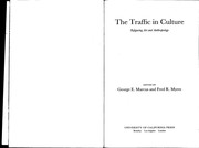The traffic in culture : refiguring art and anthropology /