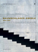 Baumschlager - Eberle 2002-2007 : architektur, menschen und ressourcen = architecture, people and resources /