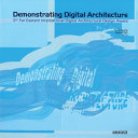 Demonstrating digital architecture /
