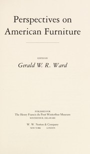 Perspectives on American furniture /