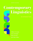 Contemporary linguistics : an introduction /