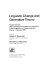 Linguistic change and generative theory : essays from the UCLA Conference on Historical Linguistics in the Perspective of Transformational Theory /