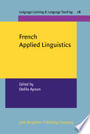 French applied linguistics /