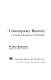 Contemporary rhetoric : a conceptual background with readings /