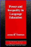 Power and inequality in language education /