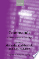 Commands : a cross-linguistic typology /